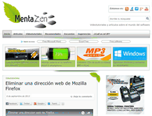 Tablet Screenshot of mentazen.com